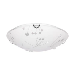 Lampa sufitowa Maryland w zestawie 1xLED Zintegrowany 2600lm 2700K 30W Chrom Metal/Biało-Przezroczyste Szkło 4375112