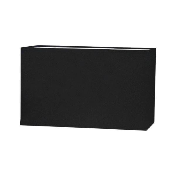Lampshade Rectangular E27 H40 Black L300 W200 H200 A1687