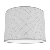Lampshade Cylinder E27 H0 Gray Fabric A0928