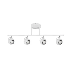 Lea Ceiling Lamp 4xGU10 Max.50W Chrome Metal/White Metal 5019402