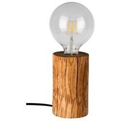 Trabo Table Table Lamp 1xE27 Max.25W Stained Pine Brown/Black 76910151