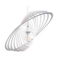 Planet Pendant Lamp 1xE27 Max.60W Chrome Metal/White Metal/White PVC Cable 1873102