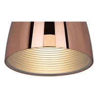 Mads Pendant Lamp 1xE27 Max.60W Copper Metal/Transparent PVC Cable 1620113