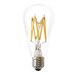 Żarówka FILAMENT LED E27 5W ciepła 1800K ST64 łezka