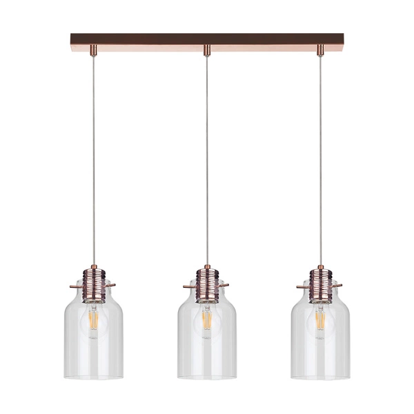 ALESSANDRO III pendant lamp transparent 60cm 1760313