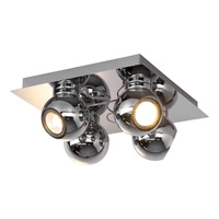 Sergio Ceiling Lamp Incl. 4xGU10 Max.50W Chrome Metal 2585448