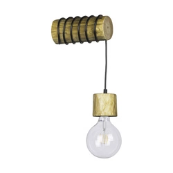 Trabo Pino Wall lamp 1xE27 Max.25W Stained Pine/Black 69379151