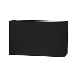 Lampshade Rectangular E27 H40 Black L300 W200 H200 A1687