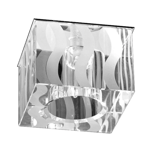 Cristaldream Zestaw Downlightów Zawiera 5xG4 LED 2,3W z zasilaczem Chromowany Metal/Szkło Przezroczyste 51305101