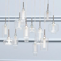 LARISSA XII pendant lamp transparent 65cm 1891228