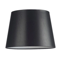 Tripod Table Lamp 1xE27 Max.40W Black Beech Wood/Transparent PVC Cable/Black Fabric Shade 6115004