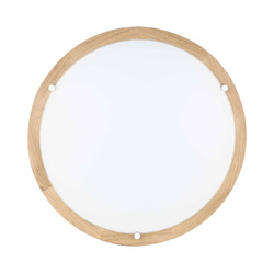 Frida Ceiling Lamp 2xE27 Max.40W Oiled Oak/White