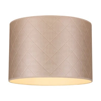Lampshade Cylinder E27 H35 Pearl Synthetic Fabric A0948