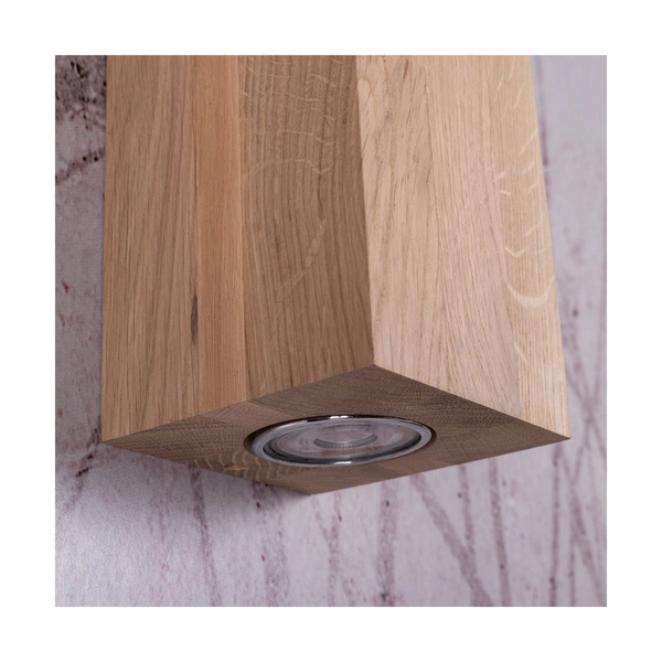 Wooddream Wall Sconce Incl. 2xLED GU10 5W Oiled Oak 2571274