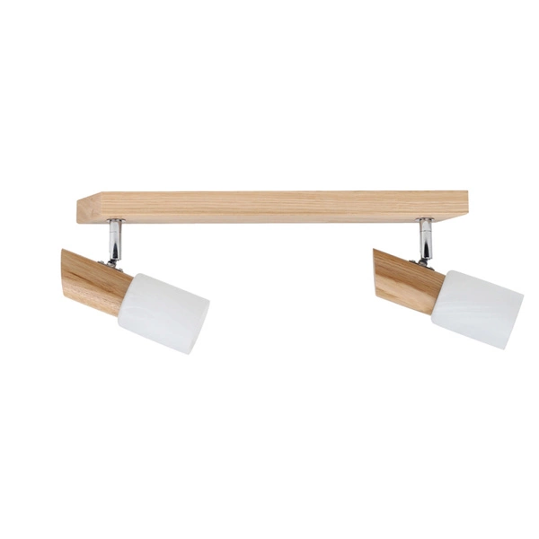 Birgit Ceiling Lamp 2xE14 Max.40W Oiled Oak/White 2222274