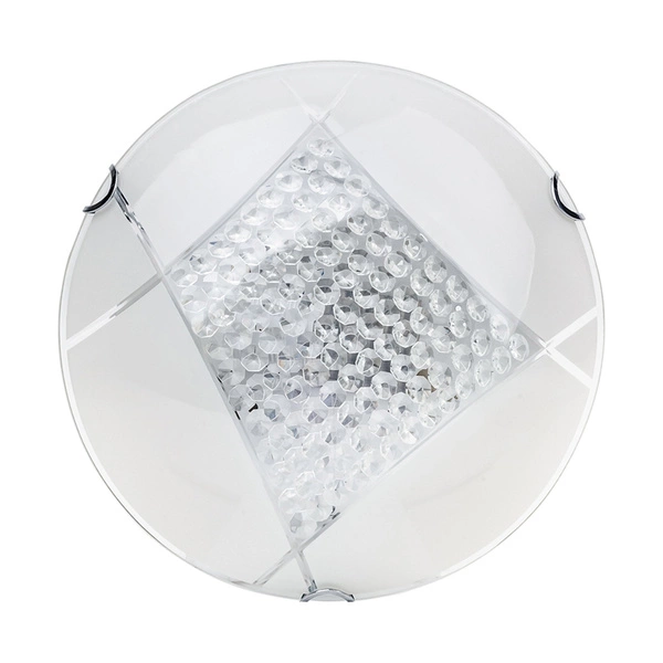 Carolina Ceiling Lamp 1xLED Integrated 1650lm 2700K 18W White Metal/White-Transparent Glass 4594102