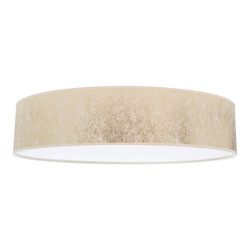 Ora Ceiling Lamp 4xE27 Max.25W White Metal/Gold Fabric Shade