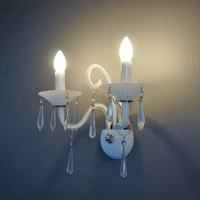 Rosano Wall lamp 2xE14 Max.40W White/Transparent/Chrome 5193202