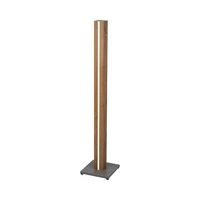 Flame Floor Lamp 1xLED 12V Integrated 16W Gray/Oak veneer/Transparent PVC/Touch Dimmer 630119187