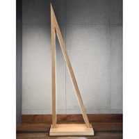 Segel Floor Lamp 2xLED 24V Integrated 3000lm 3000K 32,5W Oiled Oak/Anthracite Fabric Cable with Touch Dimmer 1213174