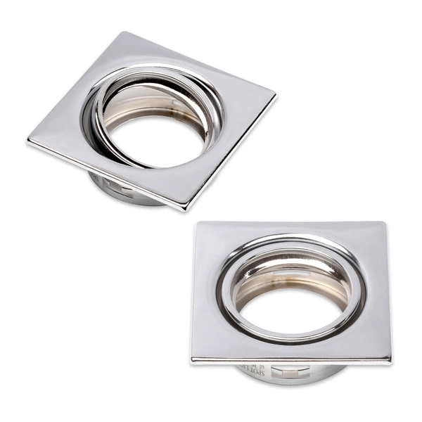 Cristaldream Set of Downlights 3xGU10 Max.50W Chrome Metal 23050328