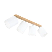 Aprillia Ceiling Lamp 4xE27 Max.25W Oiled Oak/White 56744474