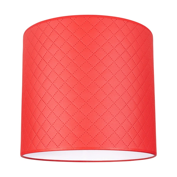 Lampshade Cylinder E27 H0 Red Fabric A0927