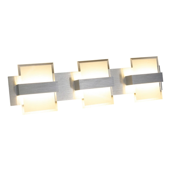 Kinkiet Hana 3xLED Zintegrowany 660lm 3000K 5W Aluminium Metal/Szkło Transparentne 1058930