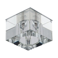 Zestaw opraw typu downlight Cristaldream z nakładką 5xG4 LED 2,3W z zasilaczem Chrom Metal/Szkło Przezroczyste 51145001