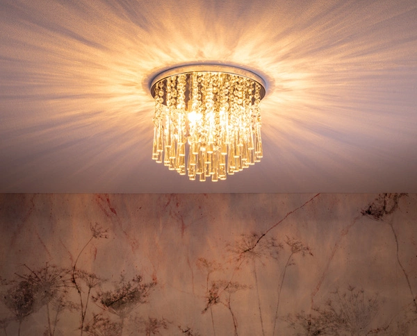 Luxoria Ceiling Lamp Incl. 4xG9 3W Chrome/Transparent 9018428