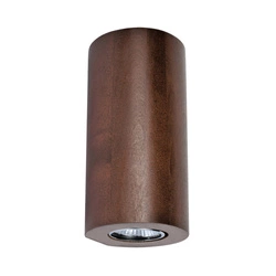 Wooddream Round Wall Lamp 2xGU10 Max.6W Walnut Beech Wood 2081276