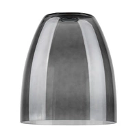 Lampa Wisząca Campana 1xE27 Max.60W Dąb Olejowany/Przezroczysty Kabel PCV/Szkło Dymne 9843074