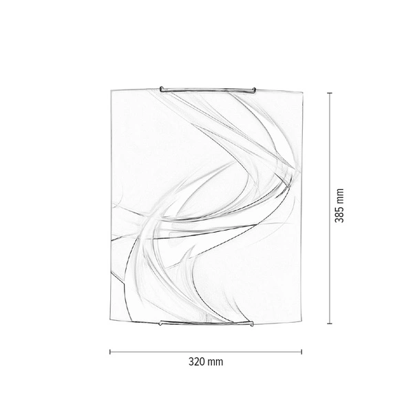 Fantasy Wall Lamp 2xE14 Max.40W Multicolor Glass 1814040