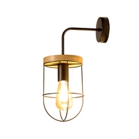 Netuno Wall lamp 1xE27 Max.25W Oiled Oak/Black 920451104