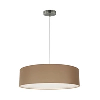Josefina Pendant Lamp 3xE27 Max.25W Satin/Transparent/Brown 57950127