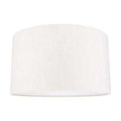 Lampshade Cylinder E27 H30 Beige Cotton Fabric A0323