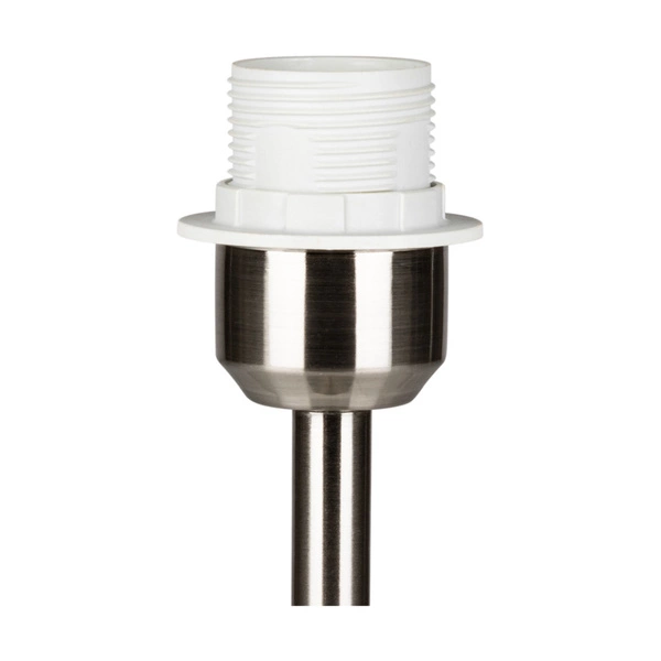 Table Lamp Base 1xE27 Max.60W Satin Metal/Transparent PVC Cable 7240127B