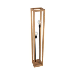 Kago Floor Lamp 2xE27 Max.60W Oiled Oak/Black 51524274