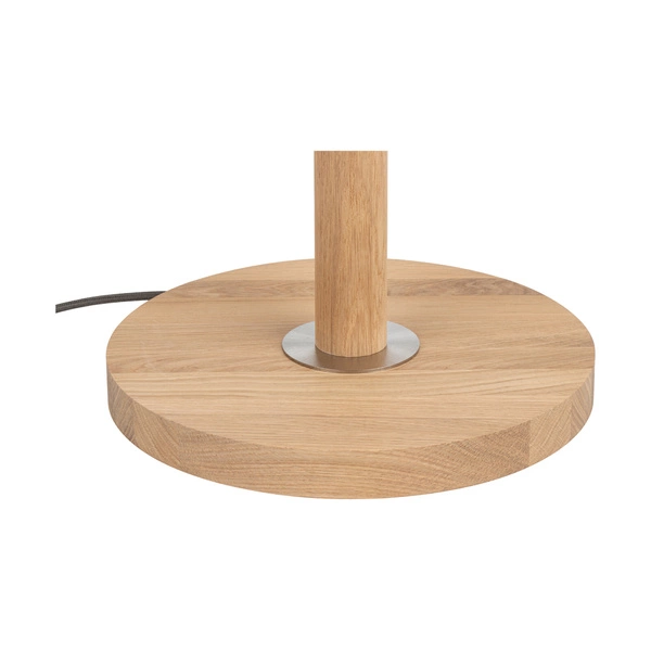 Benita Floor Lamp 1xE27 Max. 60W Oiled Oak/Matte Nickel/White 6017400511545