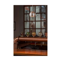 Ball Wood Pendant Lamp Incl. 1xLED GU10 5W Oiled Oak/Satin Metal 5141174