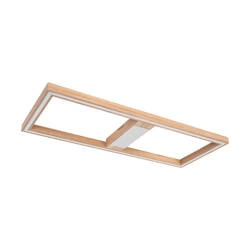 Ramme Ceiling Lamp 1xLED 24V Int. 33W Matte Nickel/Oiled Oak with Klick&Dimm 4017410100000