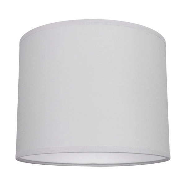 Lampshade Cylinder E27 H20 Gray Fabric