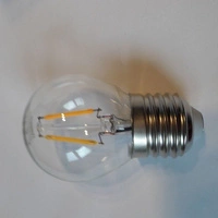 FILAMENT LED decorative light bulb E27 2W warm 2800K ball G45
