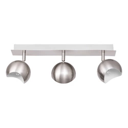 Kumi Ceiling Lamp 3xG9 Max.28W Satin Metal/White Metal 2720327