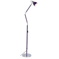 Lampa stojąca, wysoka, podłogowa, biurowa fiolet JERONA 180cm 7051114