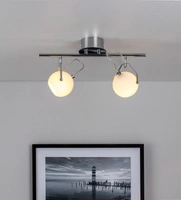 Lampa listwa 2 pkt białe kule 42cm 2760228