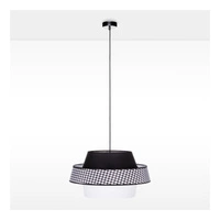 Preto Pepito Lampa Wisząca 1xE27 Max.60W Czarny/Czarny/Pepitka-Czarny-Biały 150079104