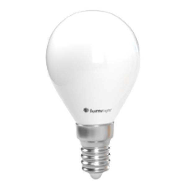 Żarówka Led bez kołnierza mleczna G45 E14 5,5W 360° MILK  | barwa ciepła