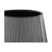 Mila Wood Table Lamp 1xE14 Max.25W Birch Wood/Black Metal/Black PVC Cable/Silver Shade 7771960