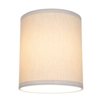 Lampshade Cylinder E27 H0 Gray Fabric A1293